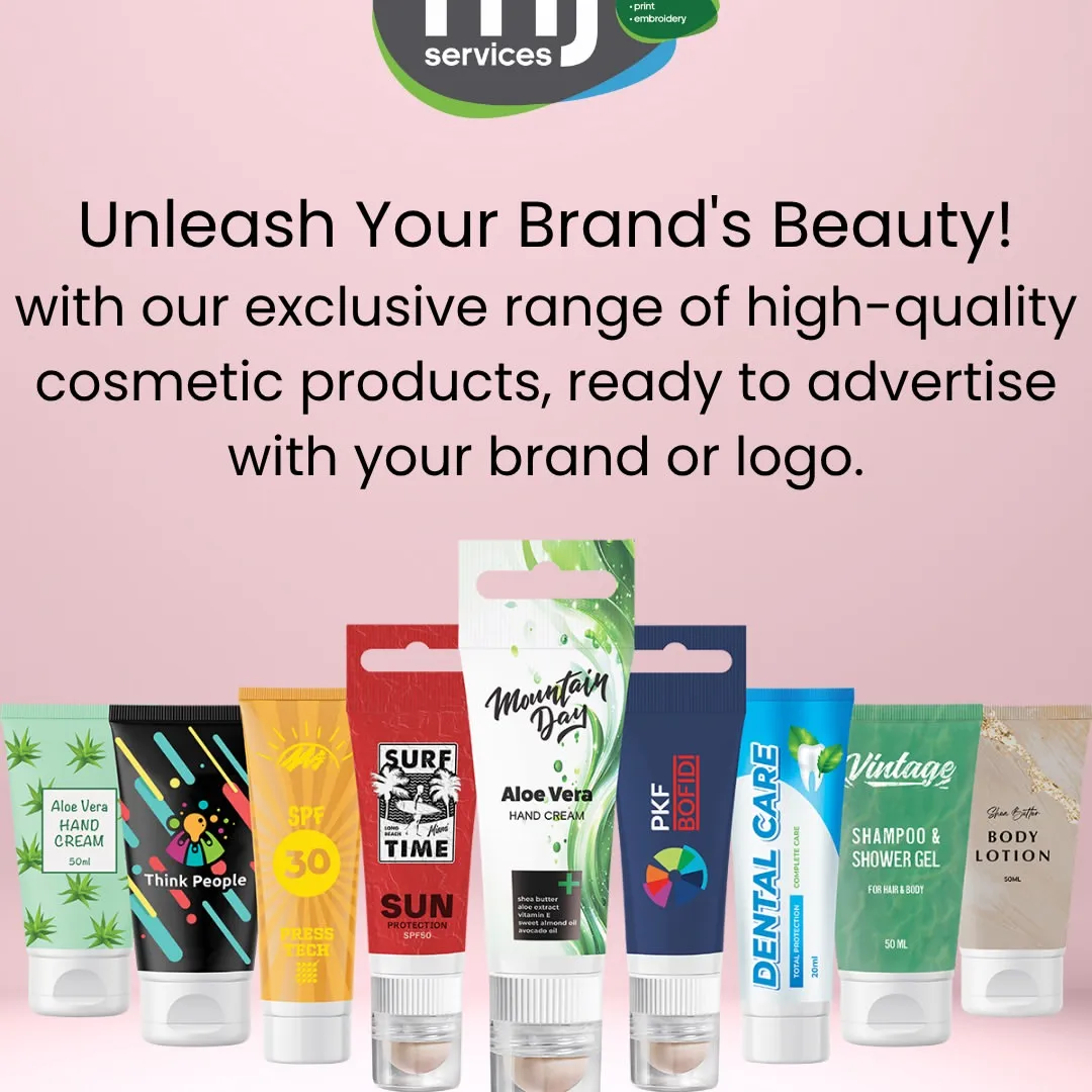 Fully customisable cosmetic products ensure your brand stands out with items ...